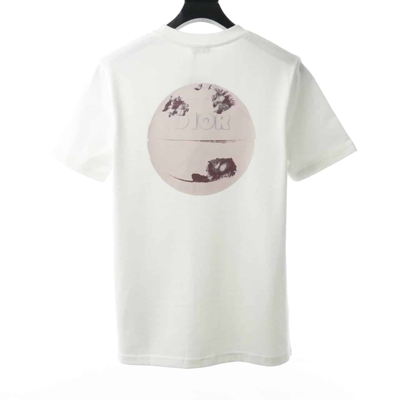 DIOR COUPLE BASKETBALL TIGHT-KNIT T-SHIRT