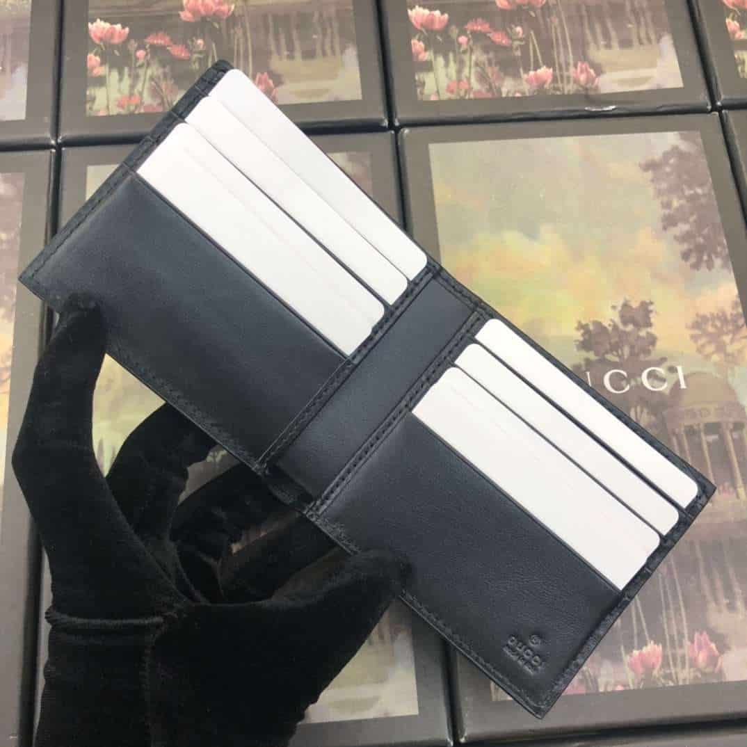 WALLET WITH GUCCI BLADE EMBROIDERY