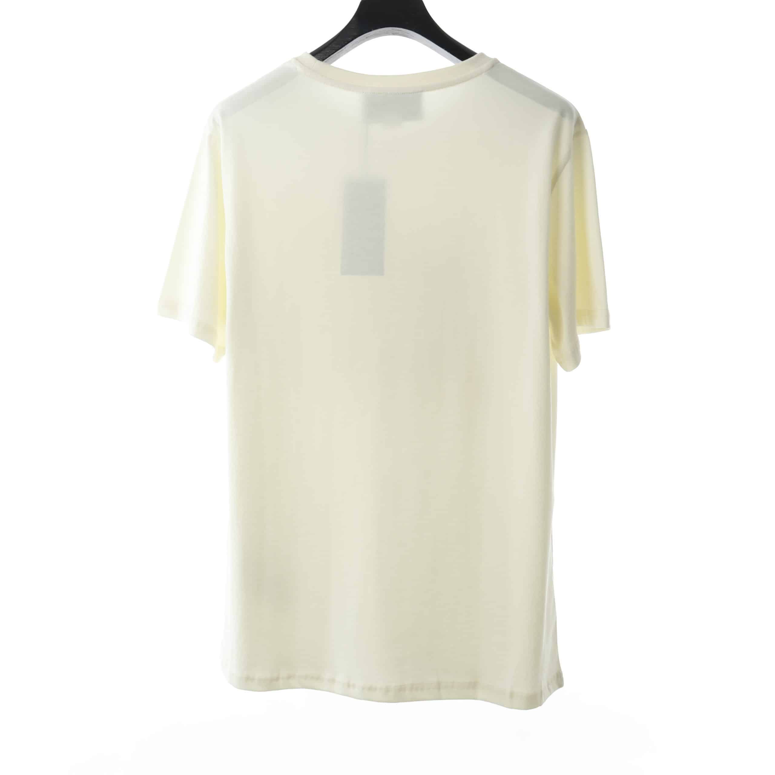 GUCCI 20SS FIVE STAR SQUARE LOGO SHORT SLEEVE T SHIRT