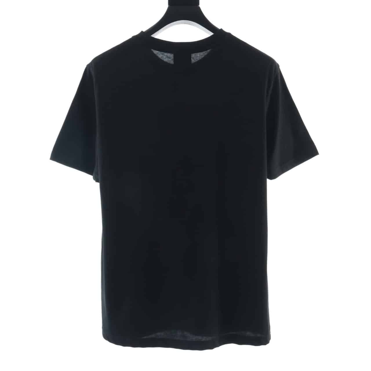 BURBERRY BOW BEAR PRINT SHORT BLACK SLEEVE