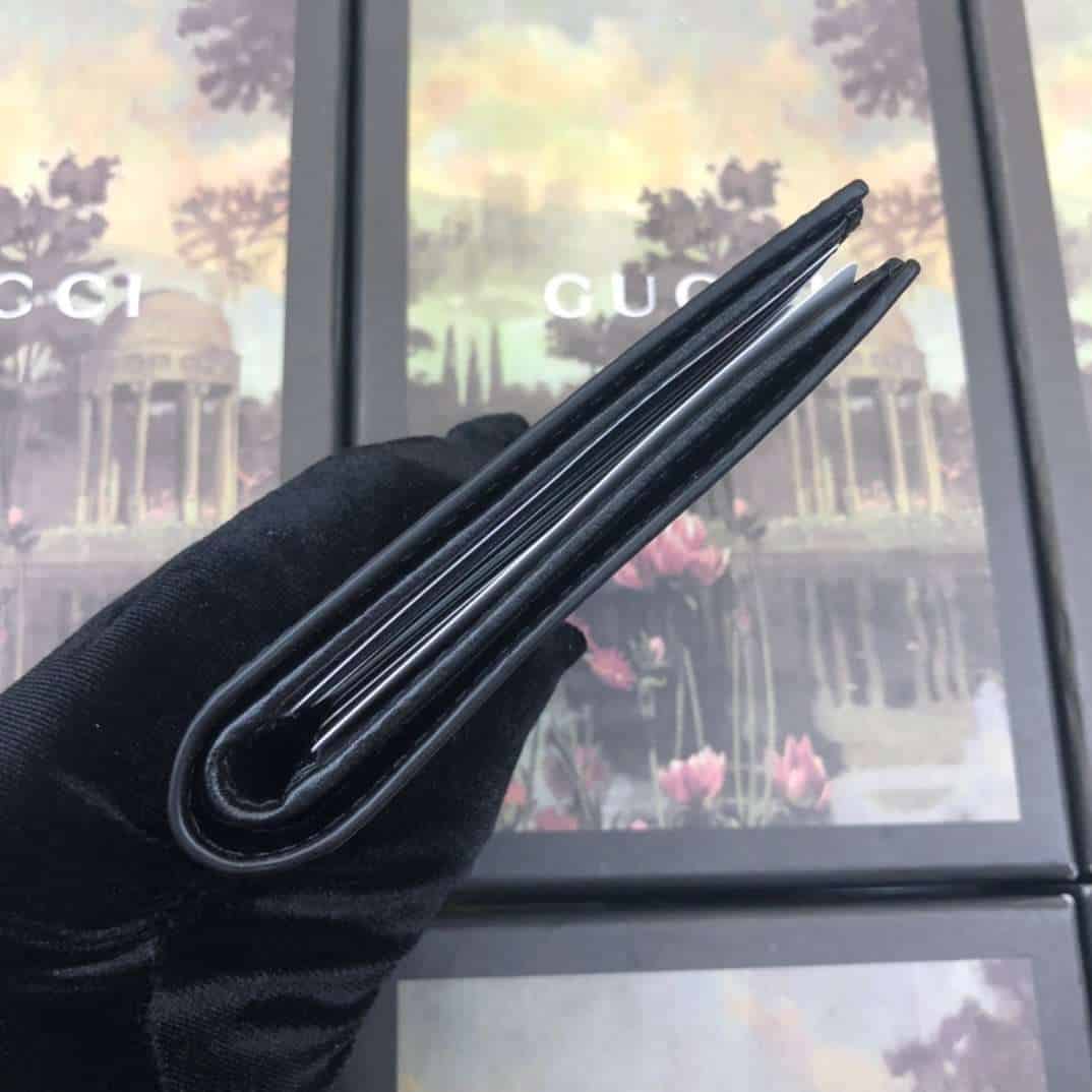 WALLET WITH GUCCI BLADE EMBROIDERY