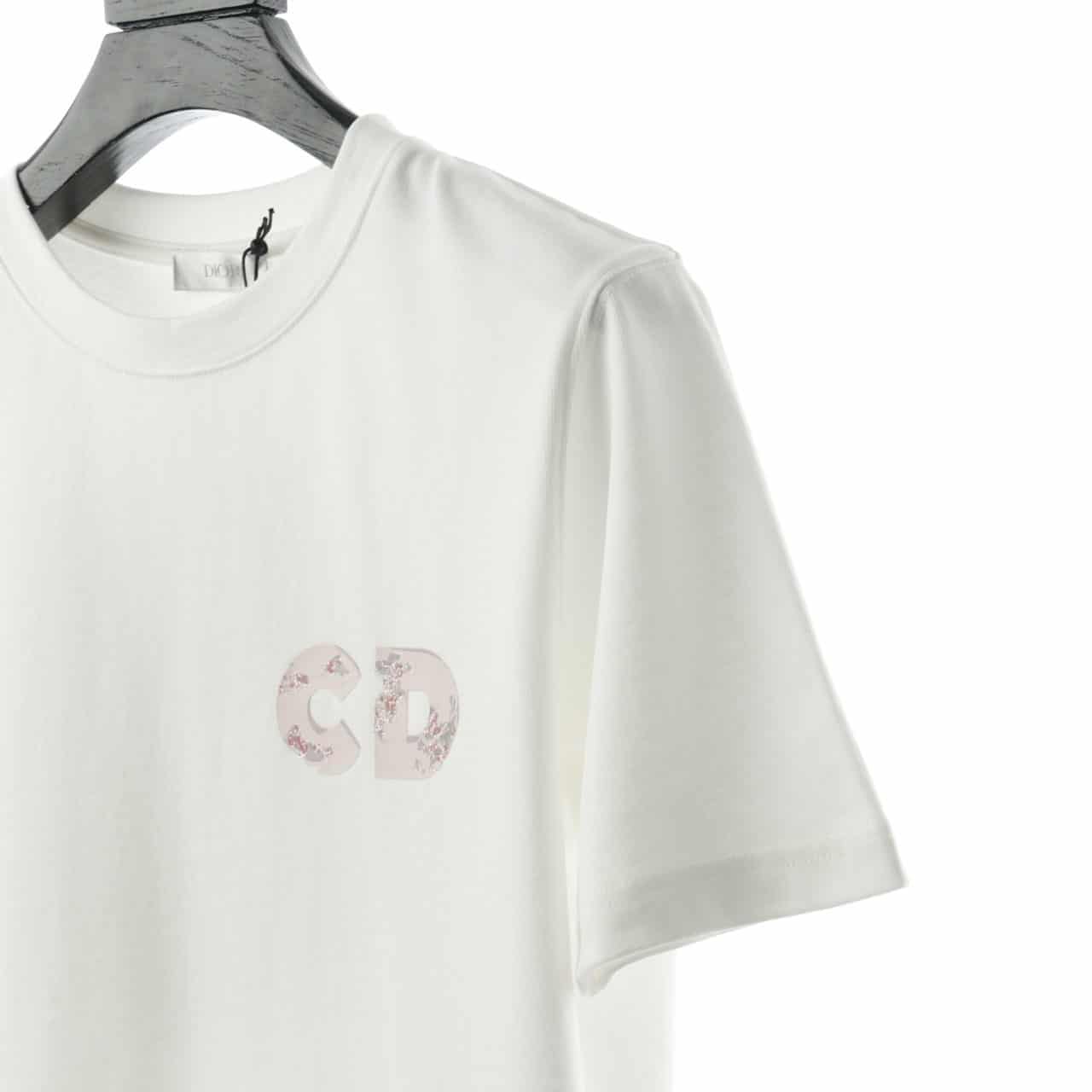 DIOR COUPLE BASKETBALL TIGHT-KNIT T-SHIRT