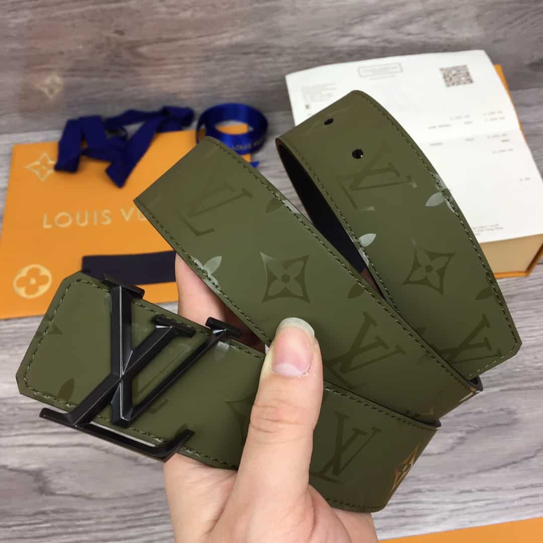 LOUIS VUITTON LV PYRAMIDE 40MM REVERSIBLE BELT