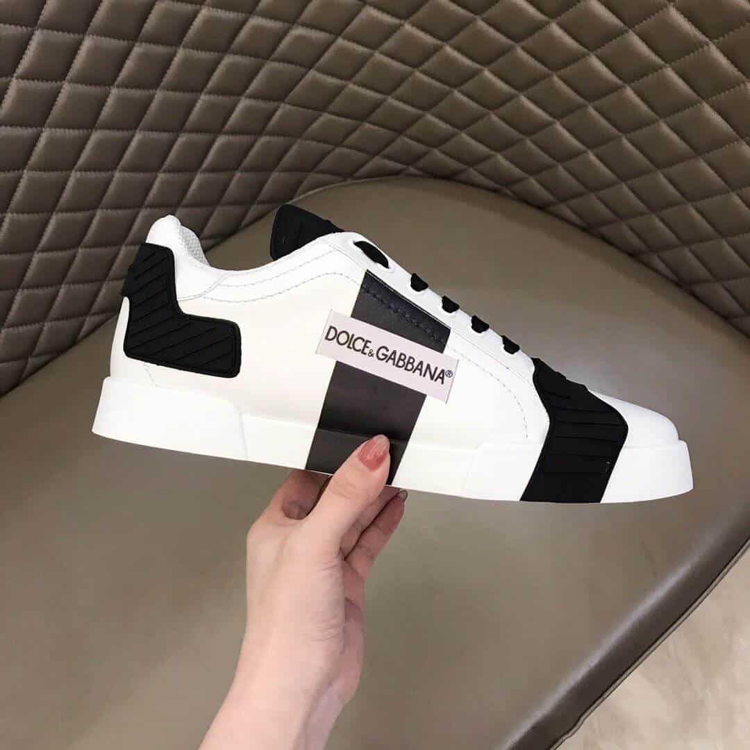 DOLCE & GABBANA LOGO LOW-TOP SNEAKERS - DG93