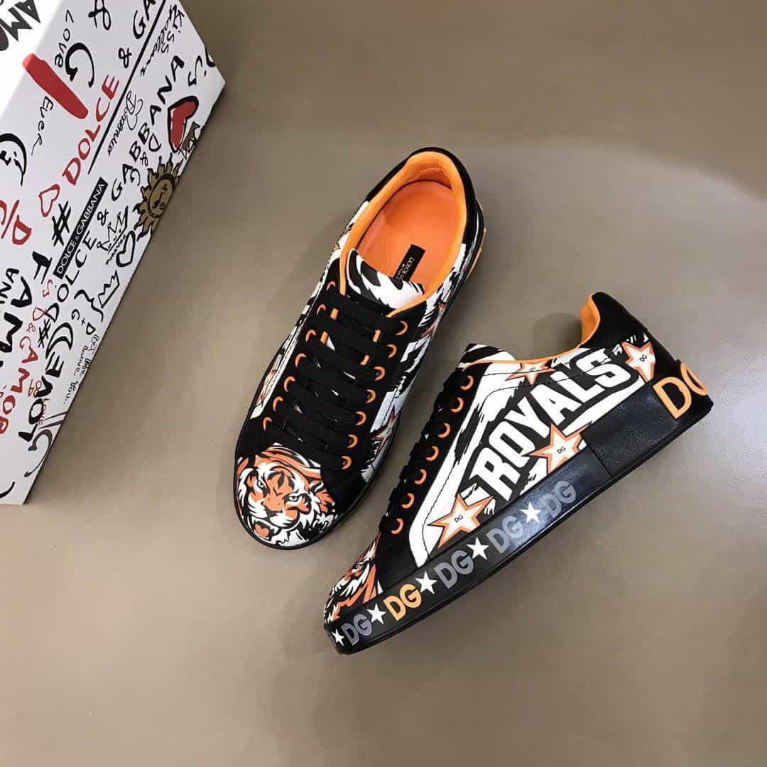 DOLCE & GABBANA PORTOFINO JUNGLE SPORT SNEAKERS - DG88