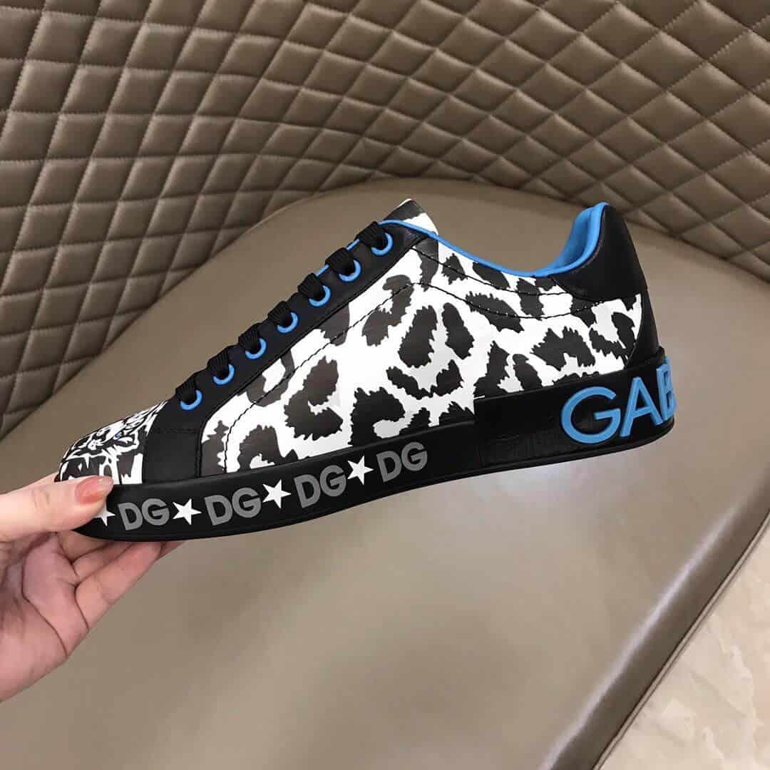 DOLCE & GABBANA PORTOFINO JUNGLE SPORT SNEAKERS - DG90