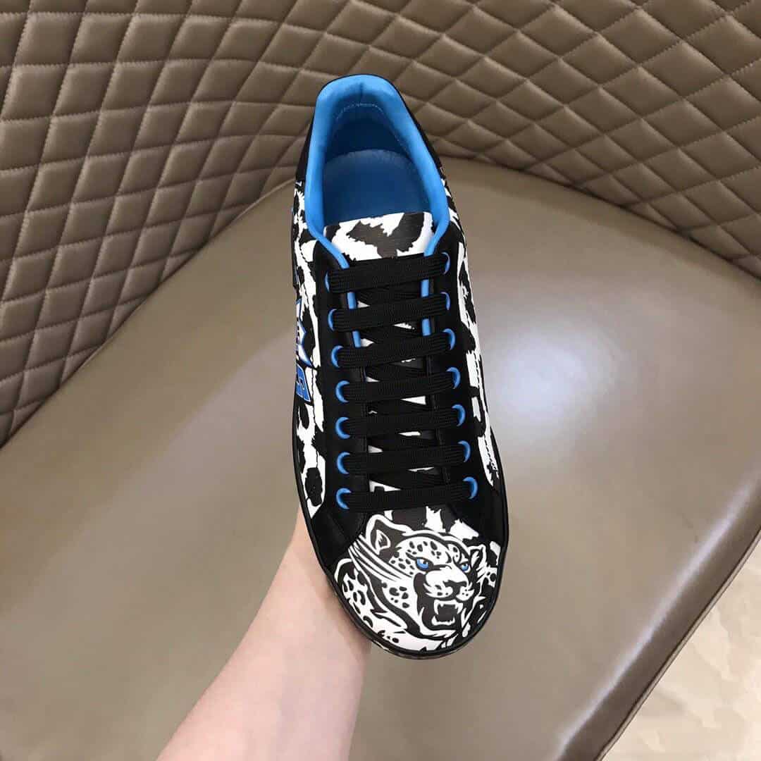 DOLCE & GABBANA PORTOFINO JUNGLE SPORT SNEAKERS - DG90