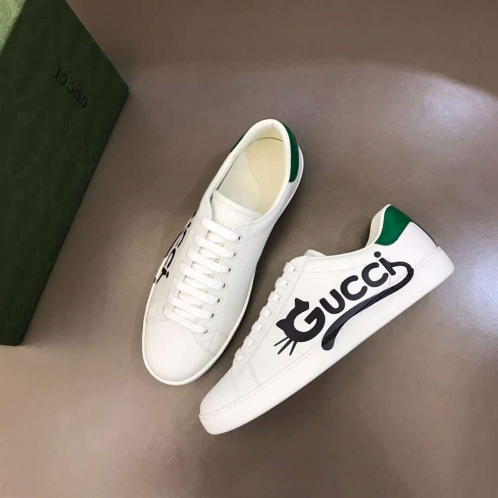 ACE SNEAKERS WITH GUCCI KITTEN - GC063
