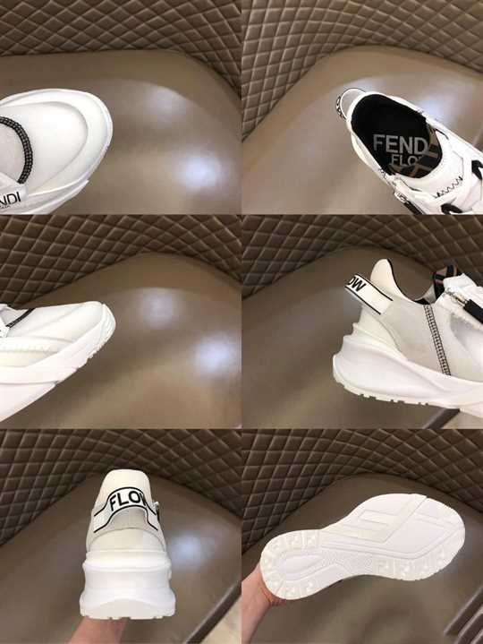 FENDI CHUNKY LACE-UP TRAINERS - FD23