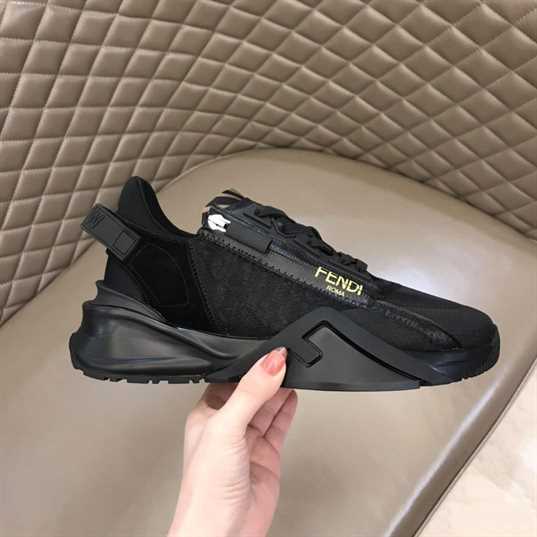 FENDI CHUNKY LACE-UP TRAINERS - FD24