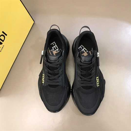 FENDI CHUNKY LACE-UP TRAINERS - FD24