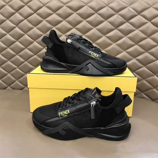 FENDI CHUNKY LACE-UP TRAINERS - FD24