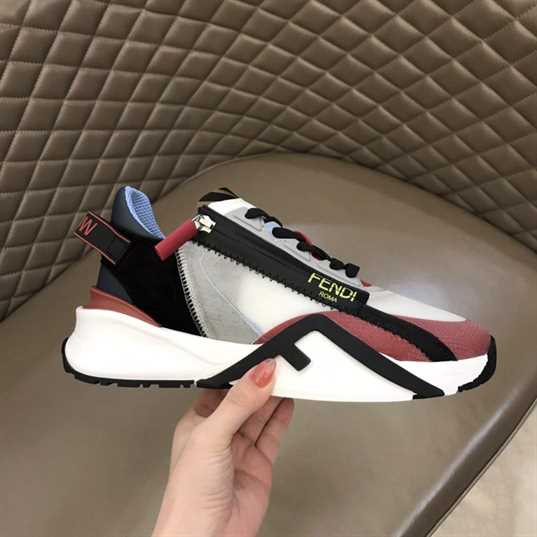 FENDI CHUNKY LACE-UP TRAINERS - FD26