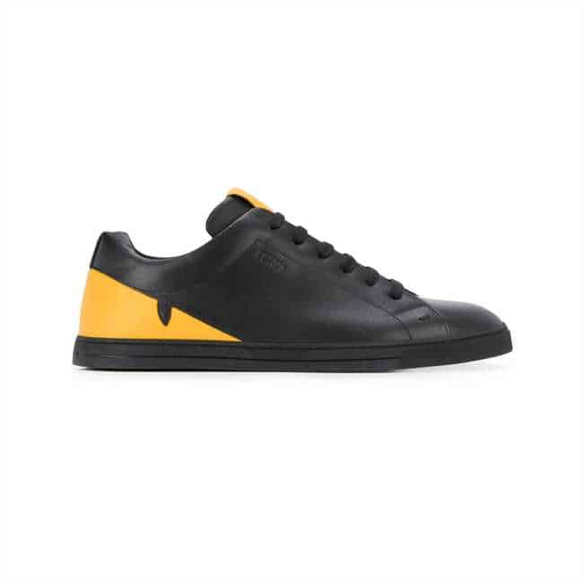FENDI CORNER BUGS LOW-TOP SNEAKERS - FD08