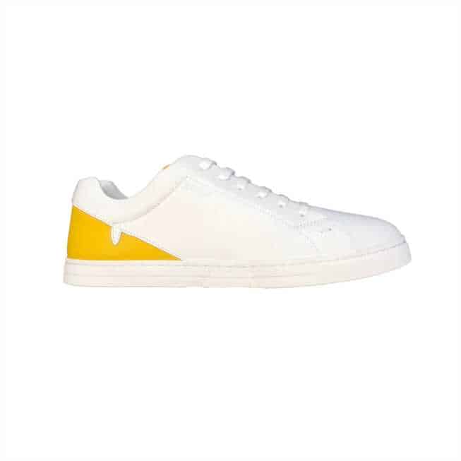 FENDI CORNER BUGS LOW-TOP SNEAKERS IN WHITE - FD07