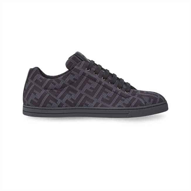 FENDI FF MOTIF MESH SNEAKERS - FD14