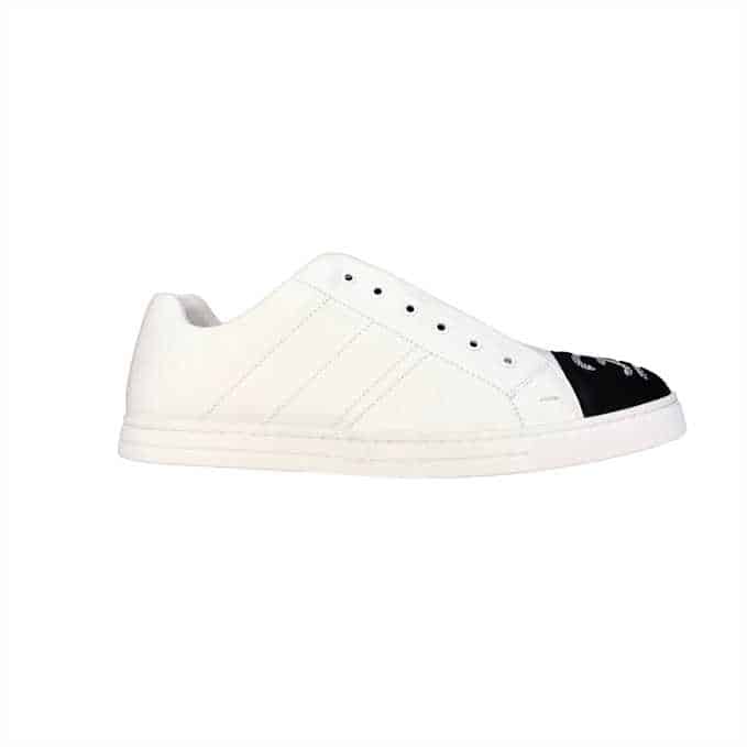 FENDI FF MOTIF SLIP-ON SNEAKERS - FD12