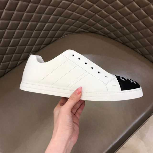 FENDI FF MOTIF SLIP-ON SNEAKERS - FD12