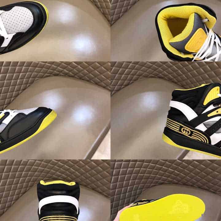 GUCCI BASKET SNEAKERS BLACK DEMETRA - GC064