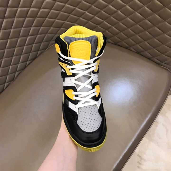 GUCCI BASKET SNEAKERS BLACK DEMETRA - GC064