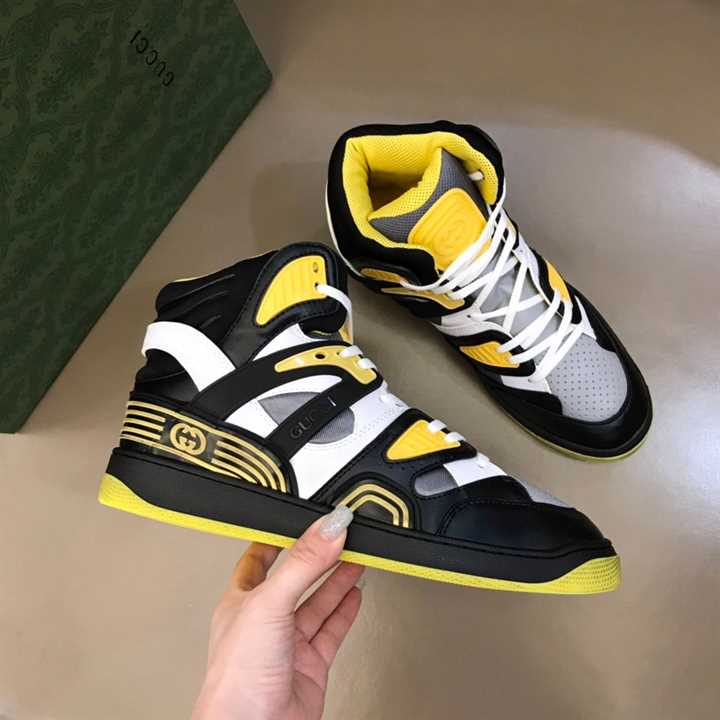 GUCCI BASKET SNEAKERS BLACK DEMETRA - GC064