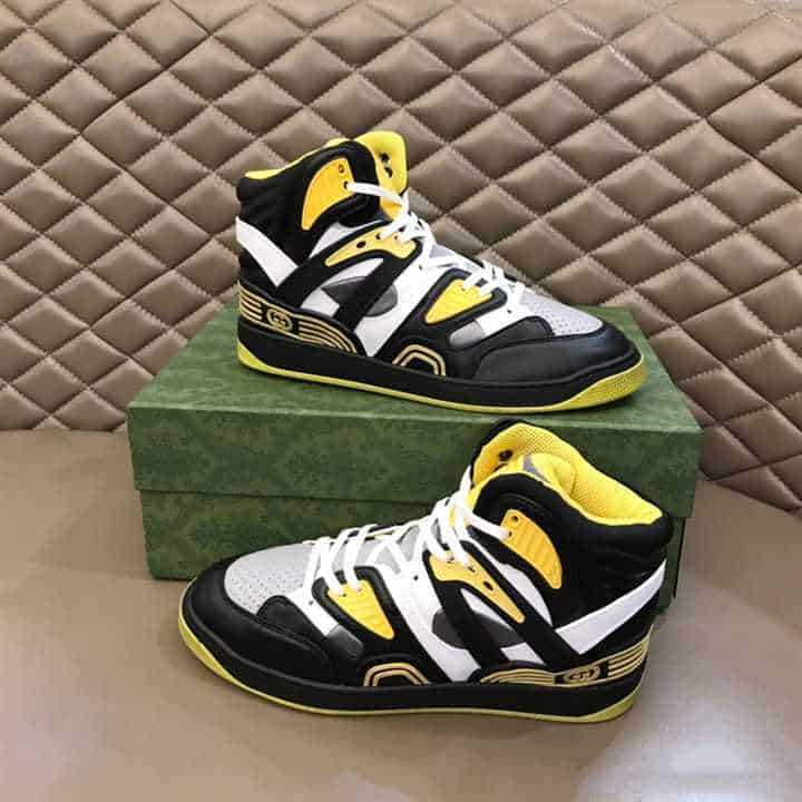 GUCCI BASKET SNEAKERS BLACK DEMETRA - GC064