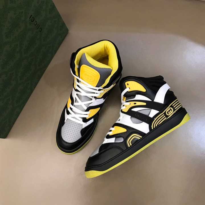 GUCCI BASKET SNEAKERS BLACK DEMETRA - GC064