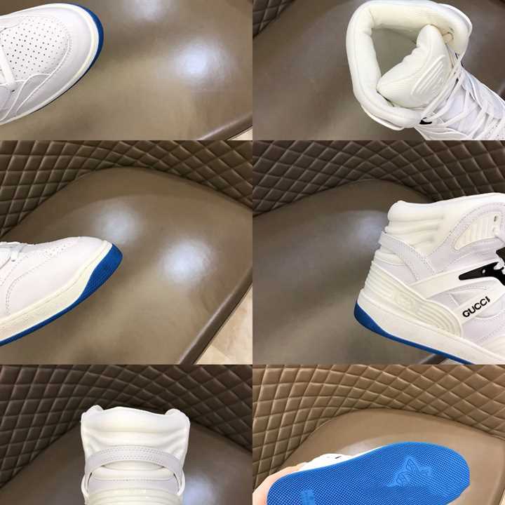 GUCCI BASKET SNEAKERS WHITE DEMETRA - GC066