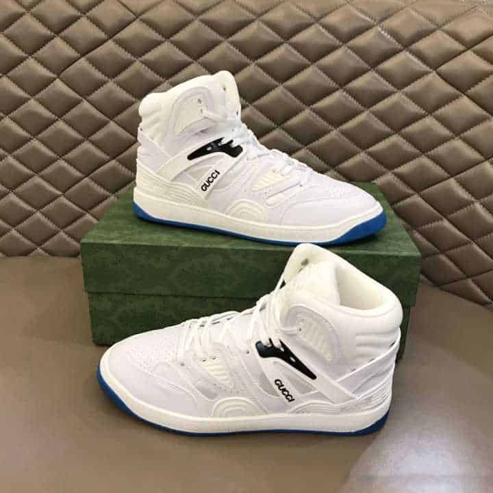 GUCCI BASKET SNEAKERS WHITE DEMETRA - GC066