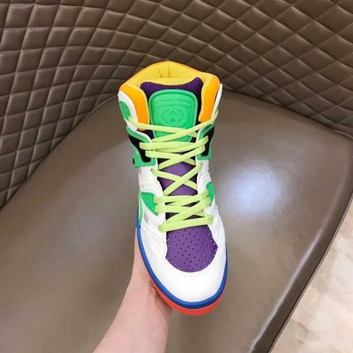 GUCCI BASKET SNEAKERS WHITE DEMETRA - GC067