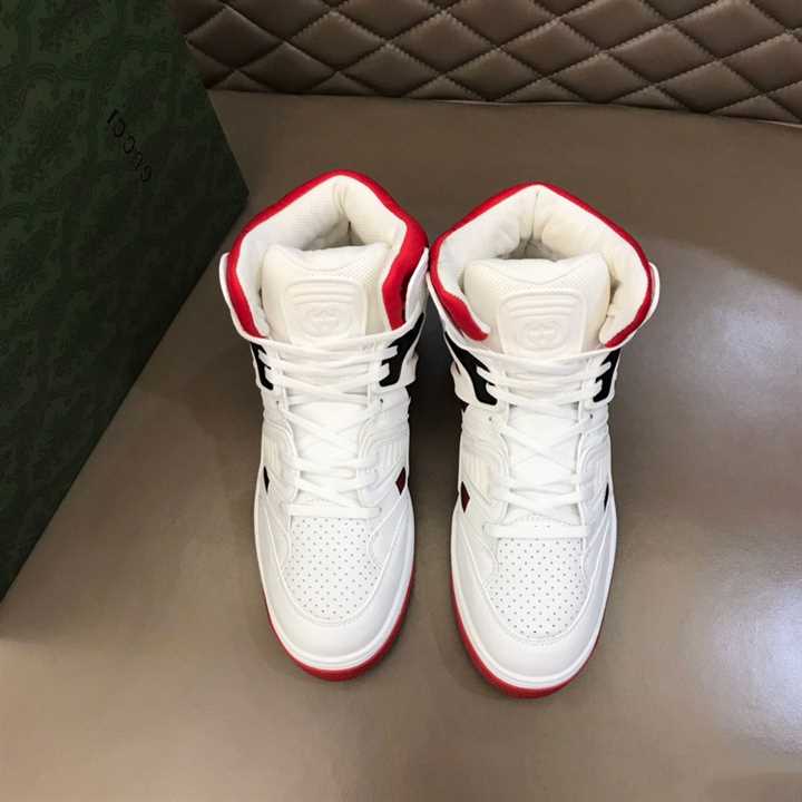 GUCCI BASKET SNEAKERS WHITE DEMETRA - GC068