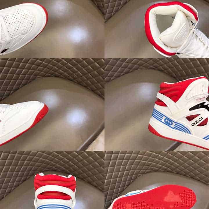 GUCCI BASKET SNEAKERS WHITE DEMETRA - GC068