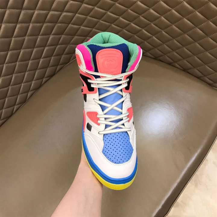 GUCCI BASKET SNEAKERS WHITE DEMETRA - GC069