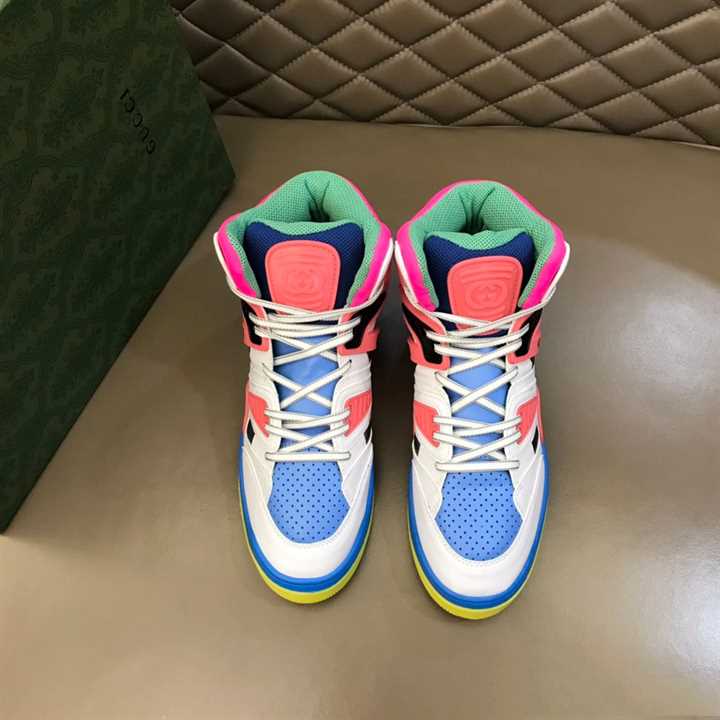 GUCCI BASKET SNEAKERS WHITE DEMETRA - GC069