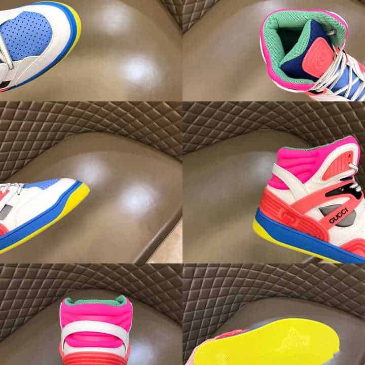 GUCCI BASKET SNEAKERS WHITE DEMETRA - GC069