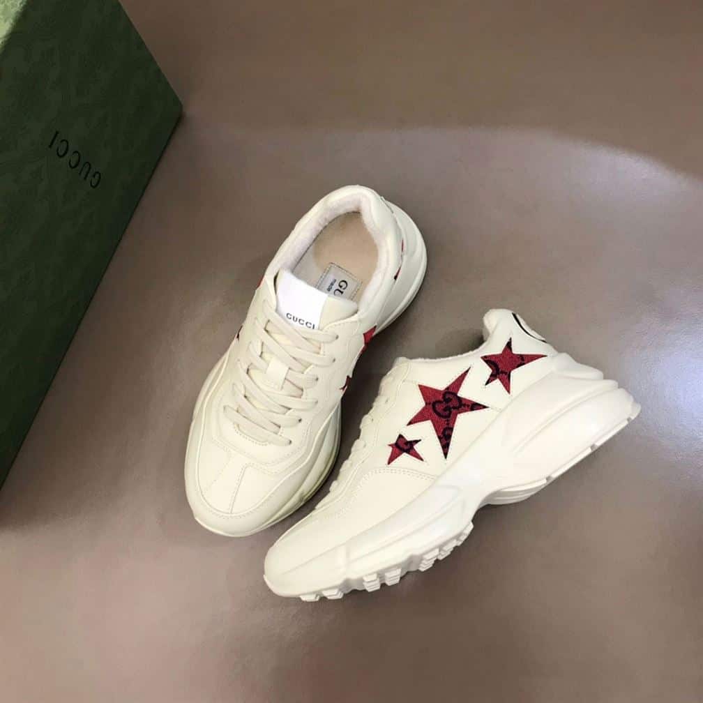 GUCCI RHYTON SNEAKERS WITH STAR - GC060