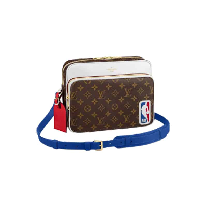 LOUIS VUITTON LV X NBA NIL MESSENGER BAG MONOGRAM CANVAS M45584