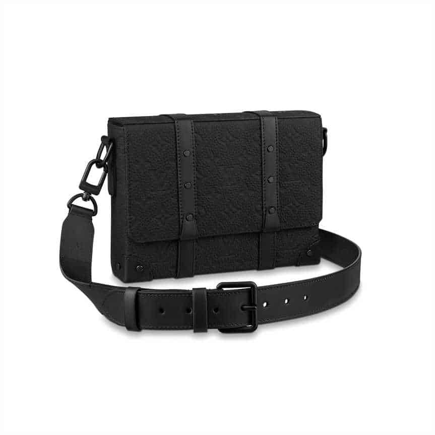 LOUIS VUITTON TRUNK MESSENGER BAG TAURILLON MONOGRAM LEATHER M57726