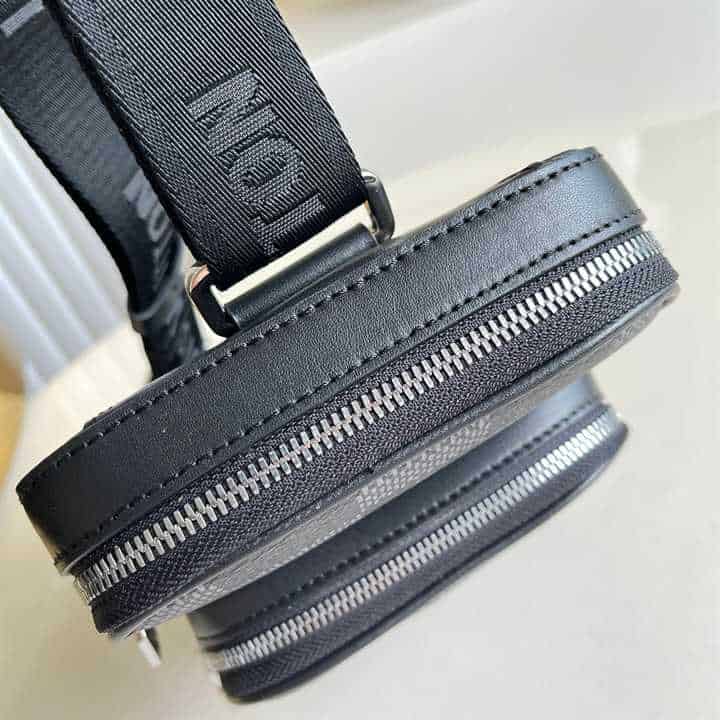 LOUIS VUITTON AMAZONE SLINGBAG GRAY DAMIER GRAPHITE 3D COATED CANVAS N50012