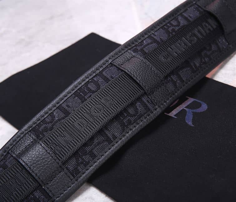 SAFARI MESSENGER BAG BLACK DIOR OBLIQUE JACQUARD