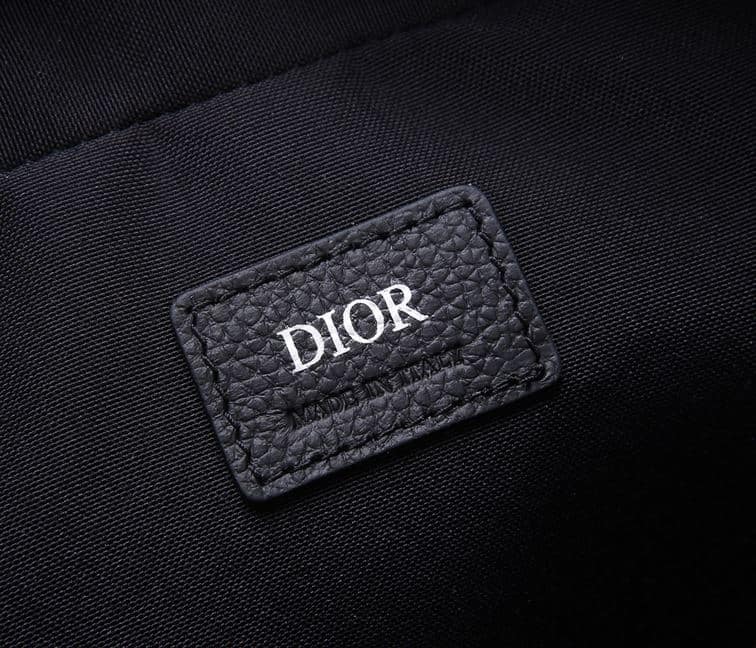 SAFARI MESSENGER BAG BLACK DIOR OBLIQUE JACQUARD