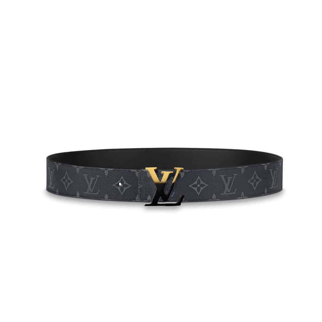 LOUIS VUITTON INITIALES 40MM REVERSIBLE MONOGRAM CANVAS BELT - B93