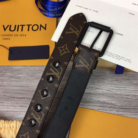 LOUIS VUITTON VOYAGER 35MM BELT - B152