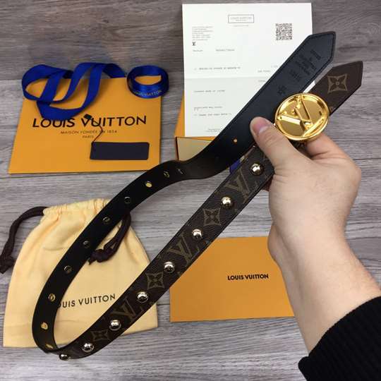 LV CIRCLE 30MM BELT - B147