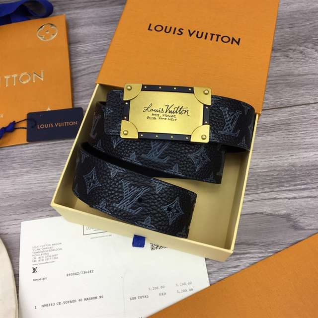LOUIS VUITTON 40MM BELT - B92