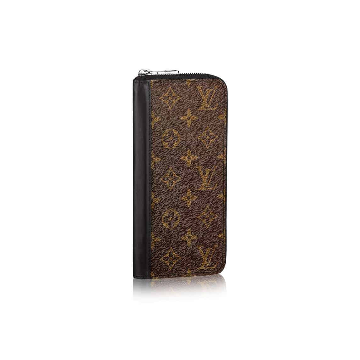 Louis Vuitton Zippy Wallet Vertical Monogram Macassar Canvas M60109 - RRG069