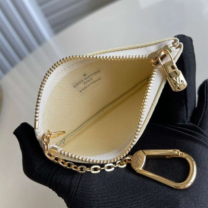 N62659 Louis Vuitton Key Pouch Damier Azur Coated Canvas - RRG052