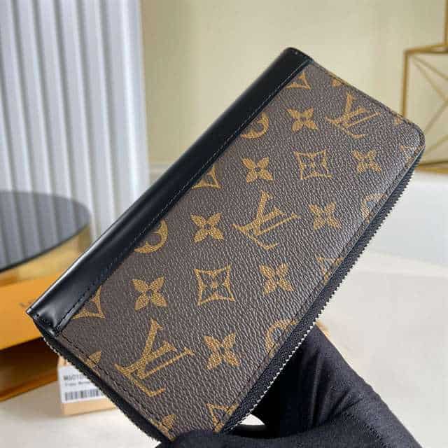 Louis Vuitton Zippy Wallet Vertical Monogram Macassar Canvas M60109 - RRG069