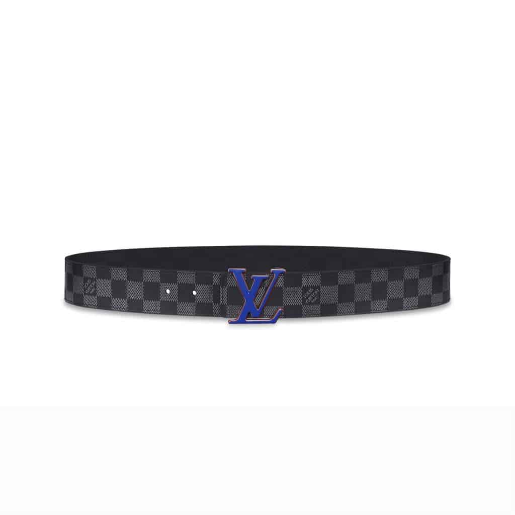 LOUIS VUITTON INITIALES 40MM REVERSIBLE DAMIER INFINI LEATHER BELT - B84