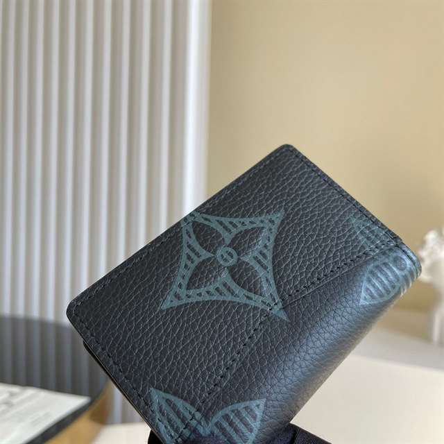 Louis Vuitton Pocket Organizer Taurillon Shadow Leather M80038 - RRG025